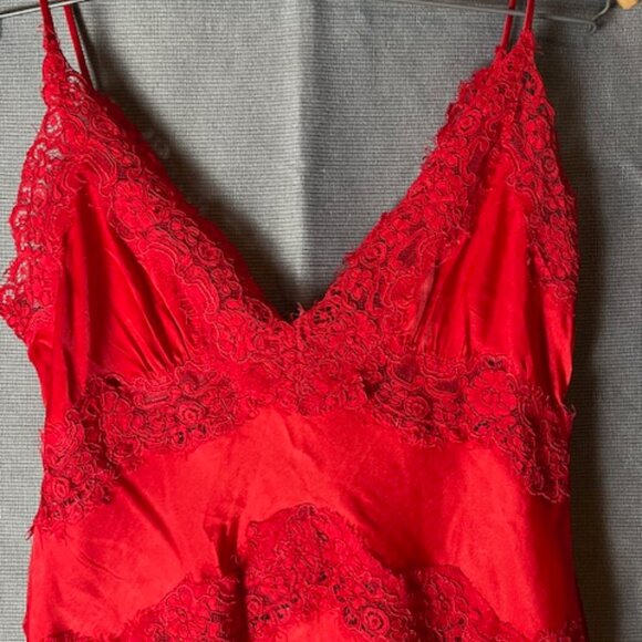 En Saison Red Frankie Midi Dress - Picture 3 of 3